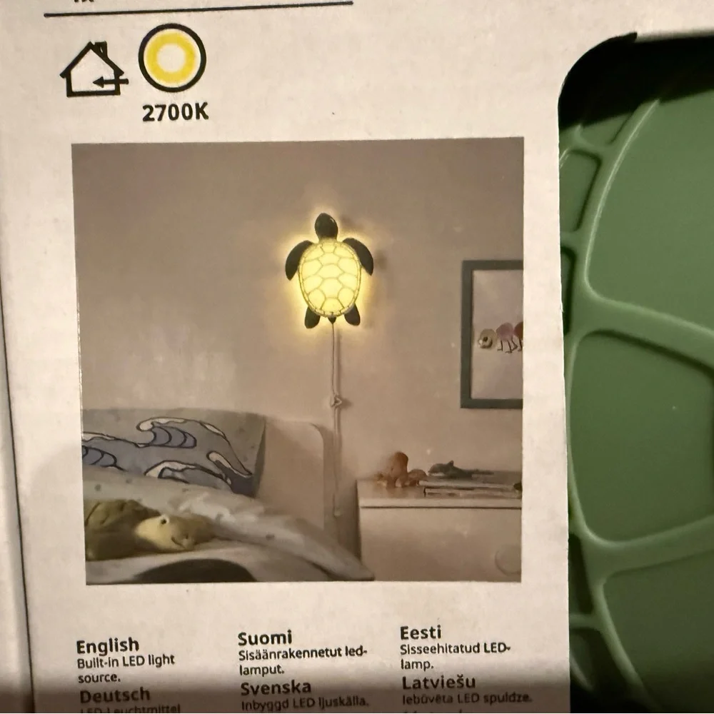IKEA BLÅVINGAD Turtle Wall Lamp - IKEA